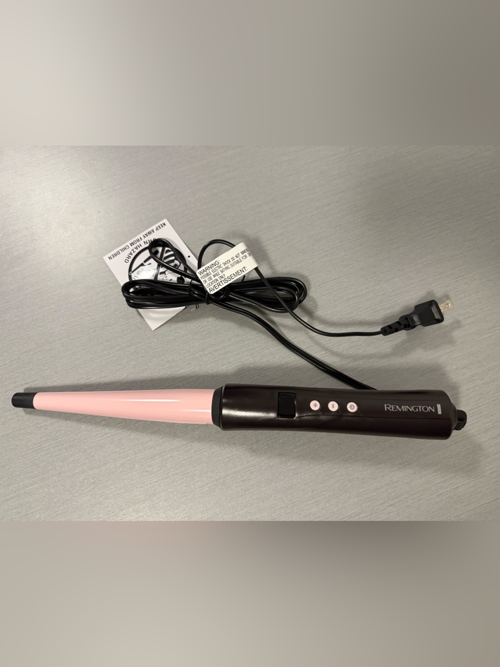 Remington Pink Digital Curling Wand